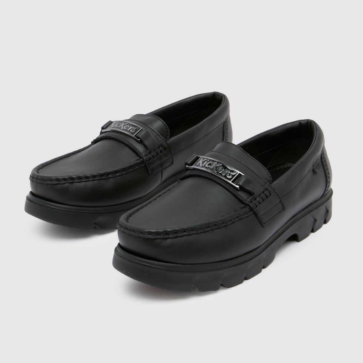 Kickers – Lennon – Svarta loafers