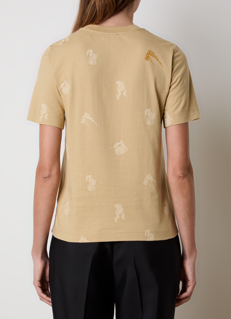Tricou Burberry cu logo imprimat