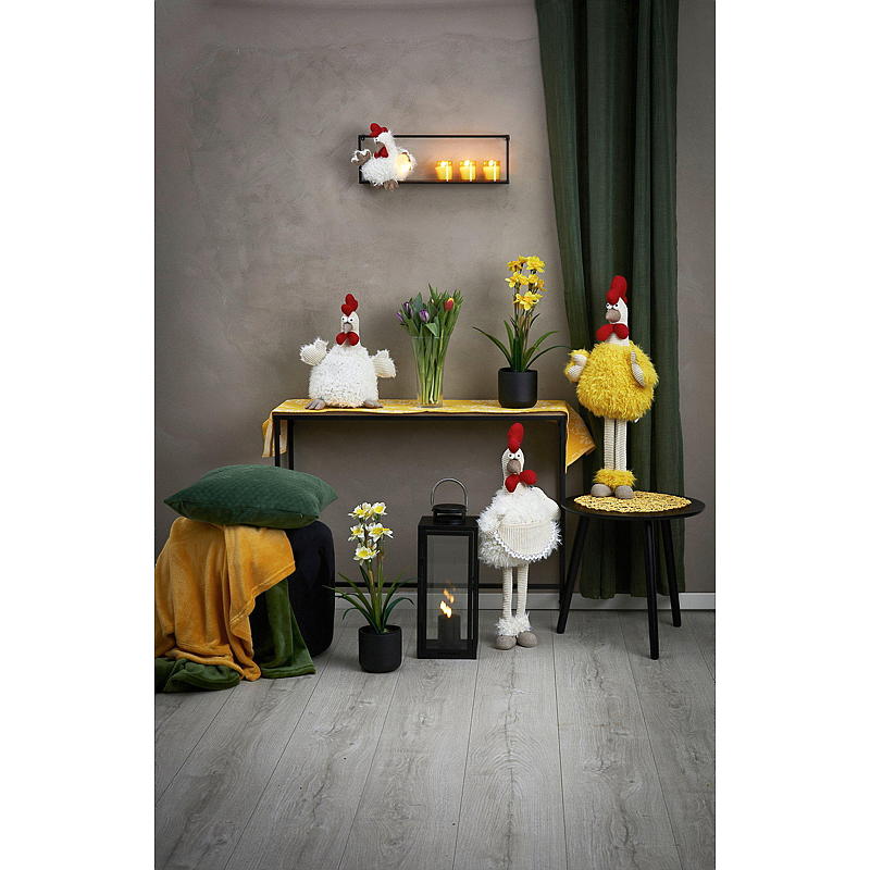 Home Lykt Slettnes 19x19x48 cm sort