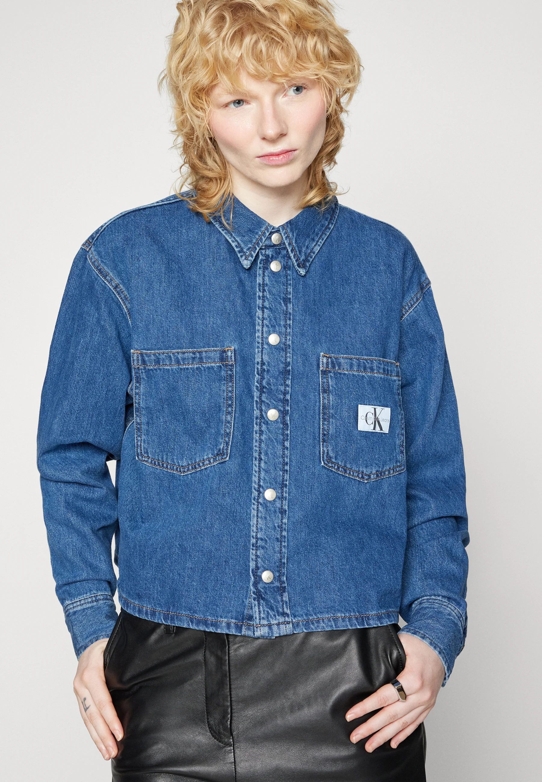 Camisa corta de papá de Calvin Klein Jeans - Camisa