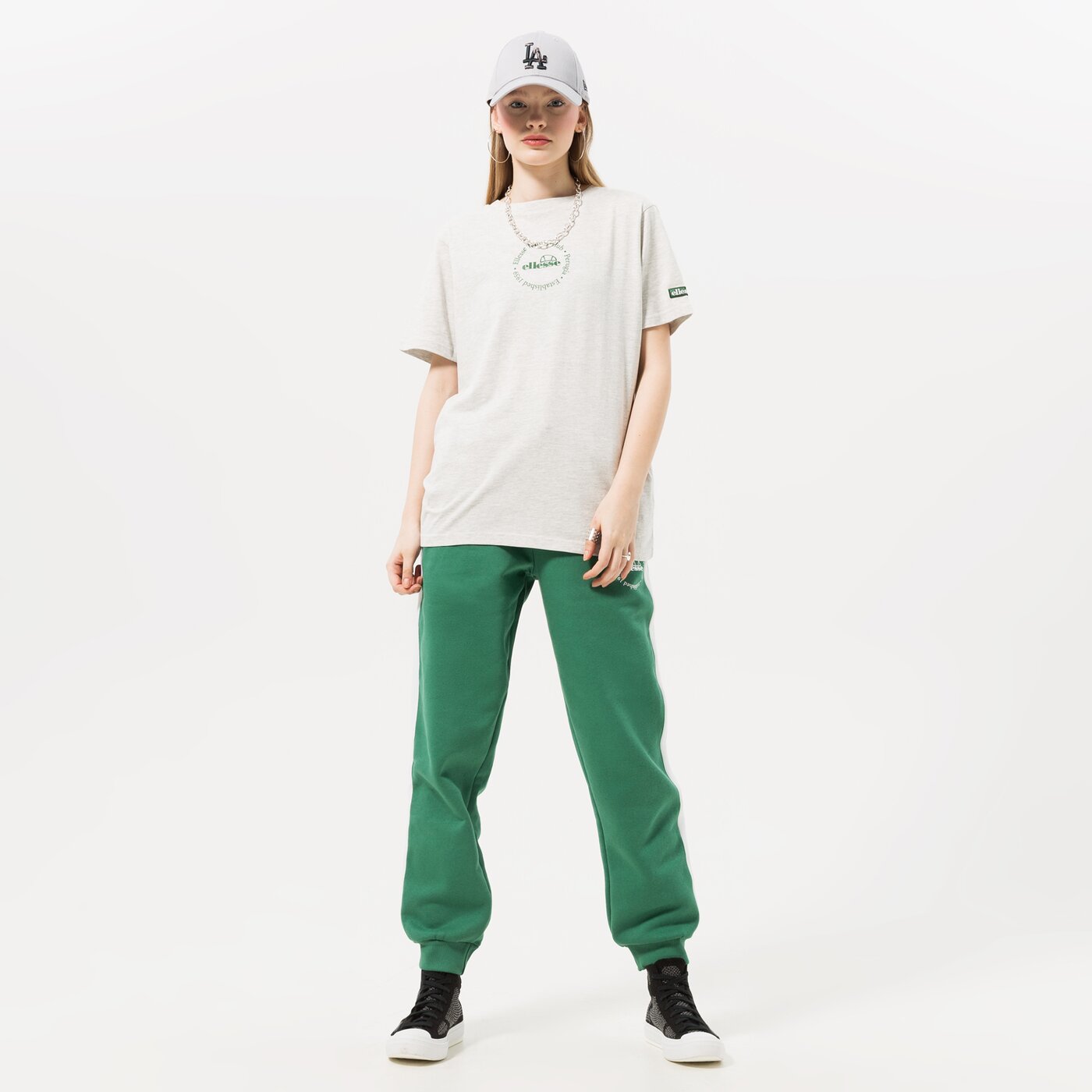 ELLESSE T-SHIRT MELODI TEE LGREY MRL Grau