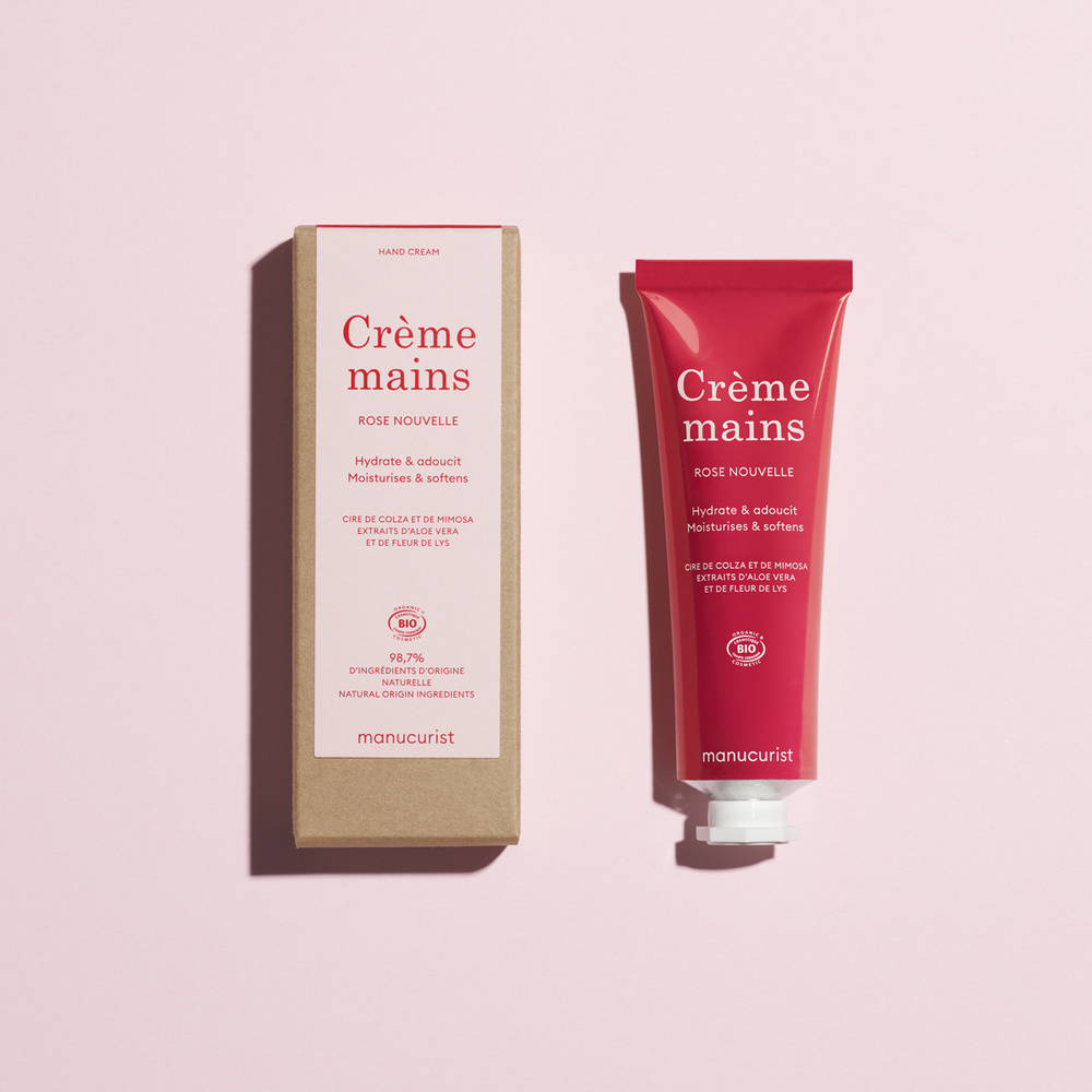 Manucurist Crème mains Rose Nouvelle 60ML Crèmes mains