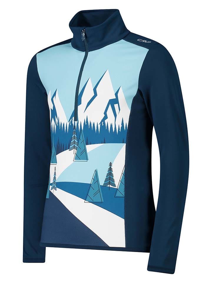 CMP Funktionsshirt in Dunkelblau/ Hellblau günstig kaufen