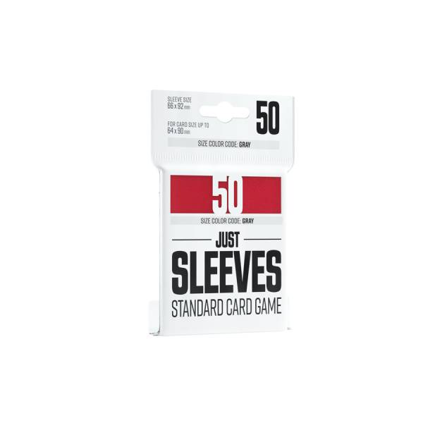 Just Sleeves – Standard Card Game Red 66x92cm (50 Hüllen)