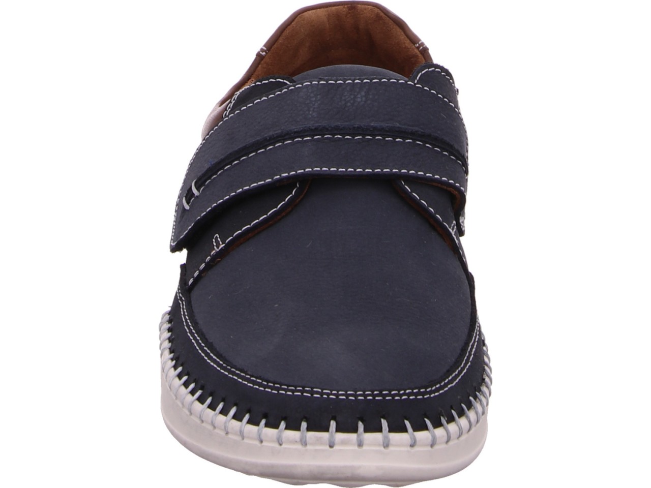 MANITU Komfort Slipper blau