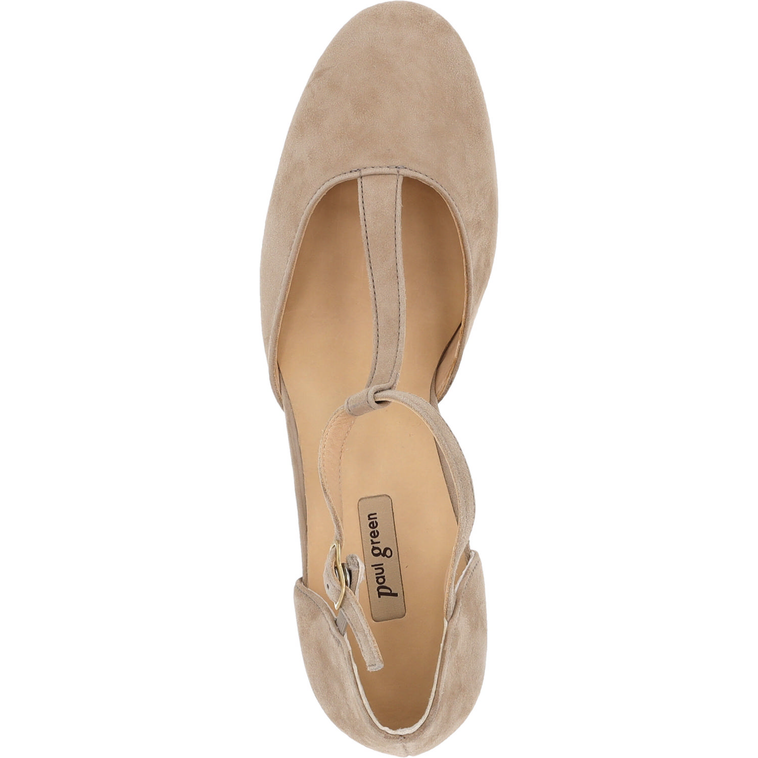 Paul Green 3807, Klassische Sandaletten, Damen, champagne