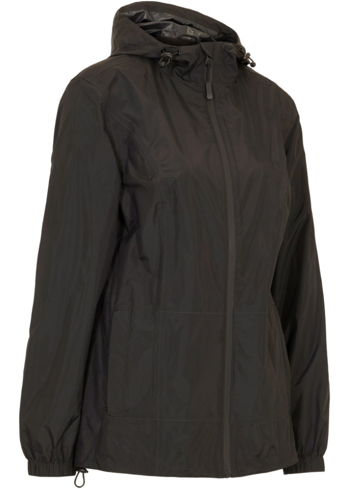 Ultraleichte Regenjacke mit integrierter Tasche zum Verstauen