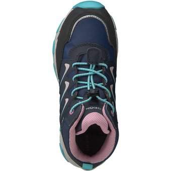 Geox J Magnetar Girl Bootie in blau