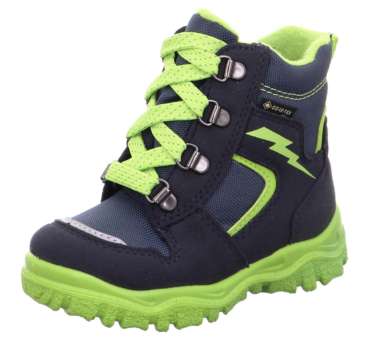 HUSKY1 - Blau/GrünBoots mit Schnürung