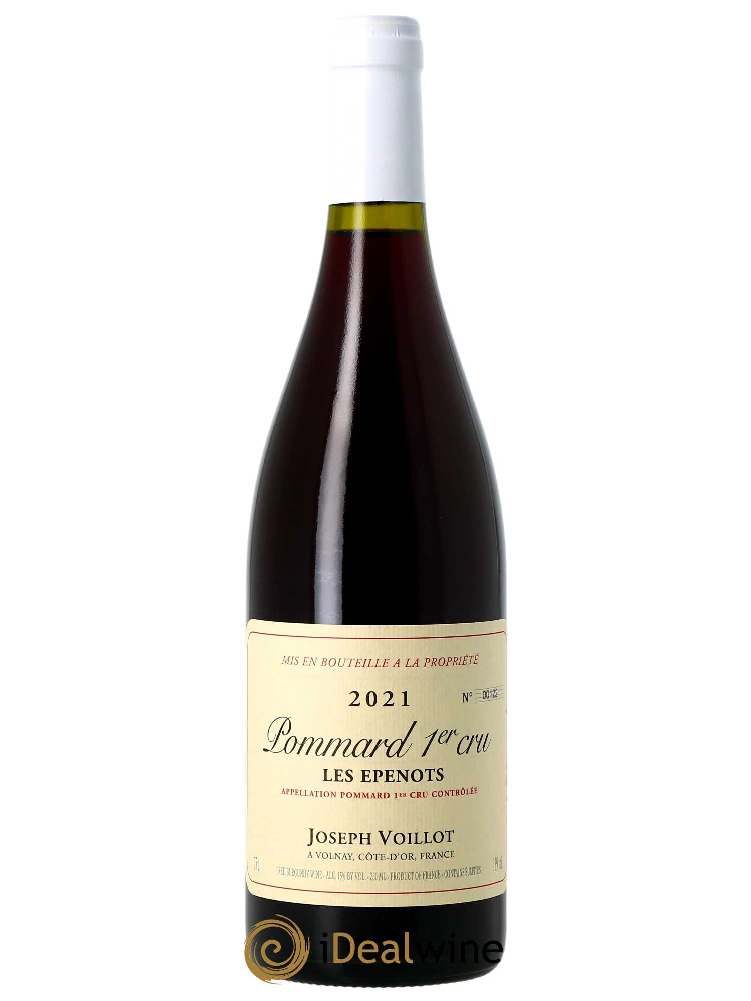 Pommard 1er Cru Les Epenots Joseph Voillot (Domaine)  2021 - Lot de 1 Bouteille