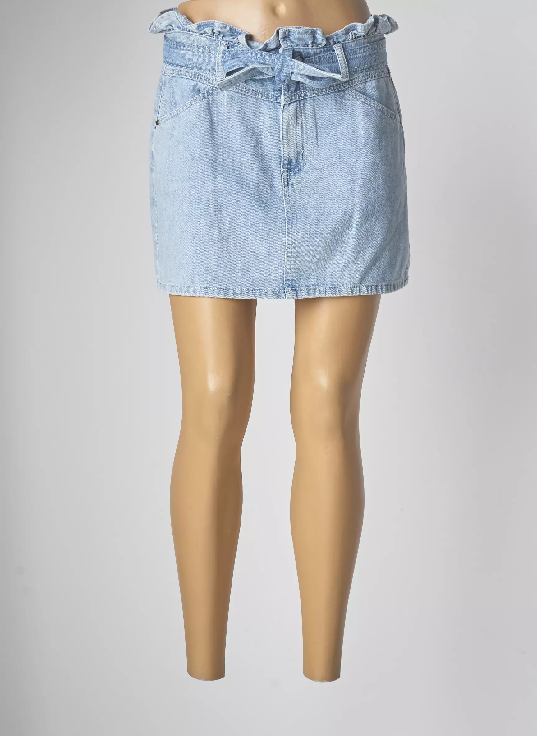 Molly Bracken Jupes Courtes Femme couleur bleu