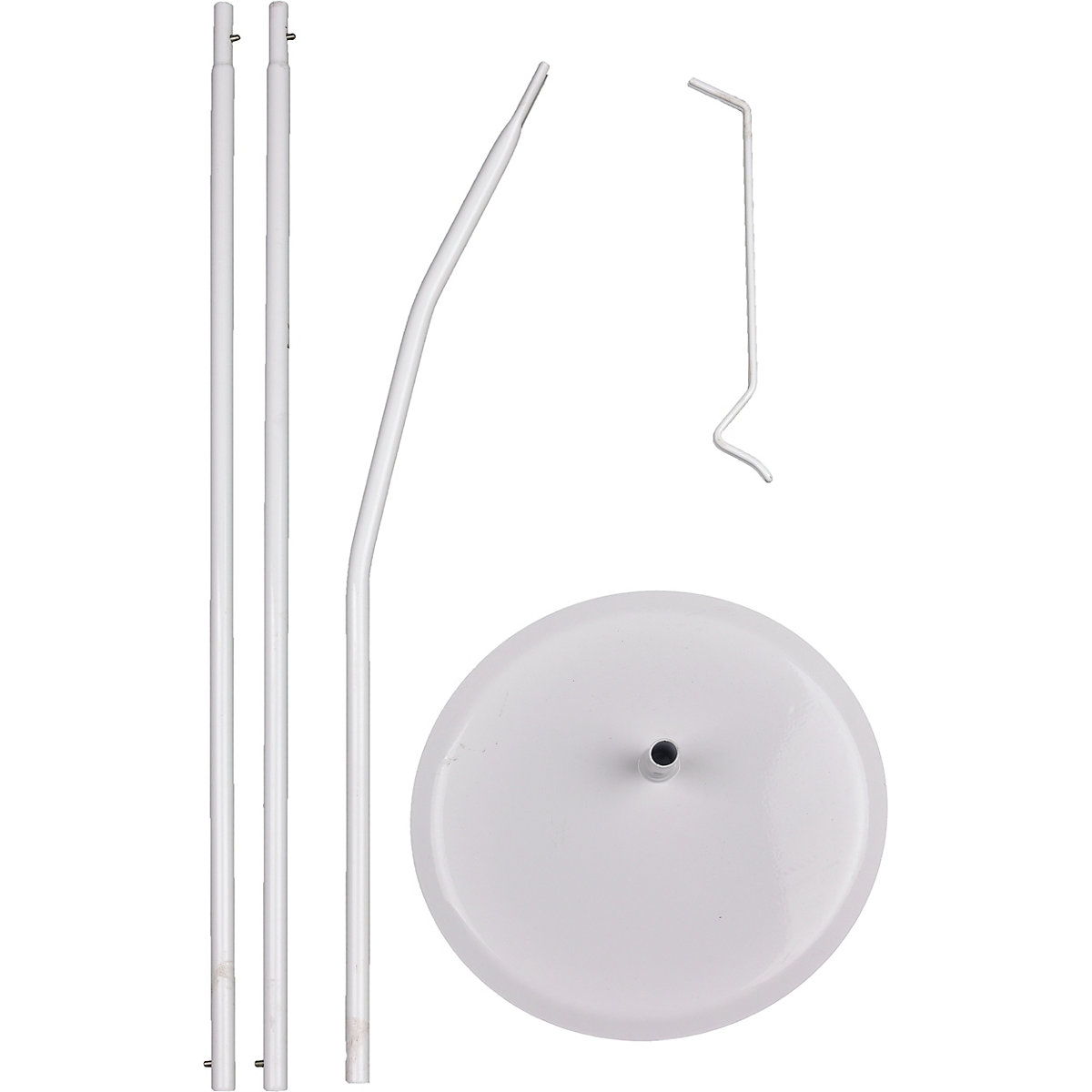 Himmelstange Universal für Baldachine 225 cm, weiß