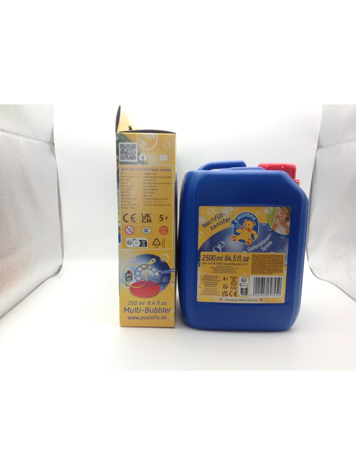 Pustefix PUSTEFIX Seifenblasen Multi-Bubbler   PUSTEFIX Nachfüllkanister 2,5 Liter günstig kaufen onesize