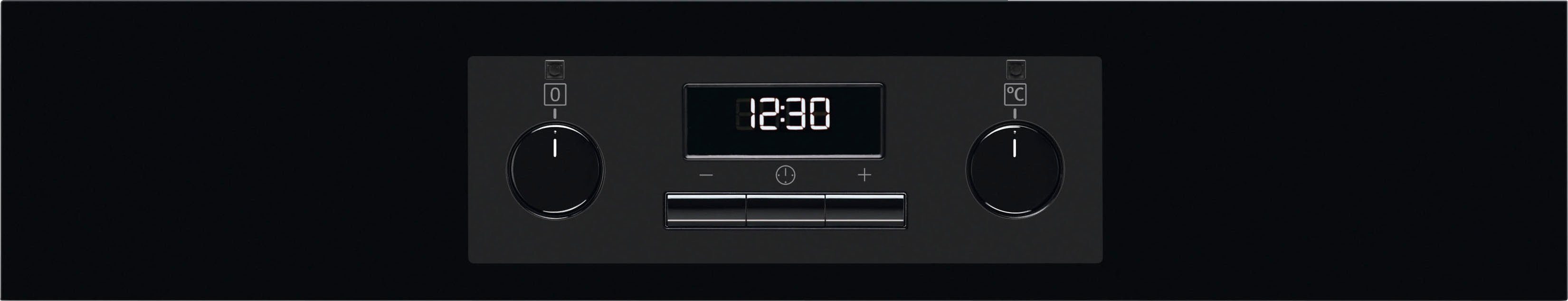 AEG Einbaubackofen 6000 BES331110B 944 187 812, mit 1-fach-Teleskopauszug, Aqua-Reinigungsfunktion