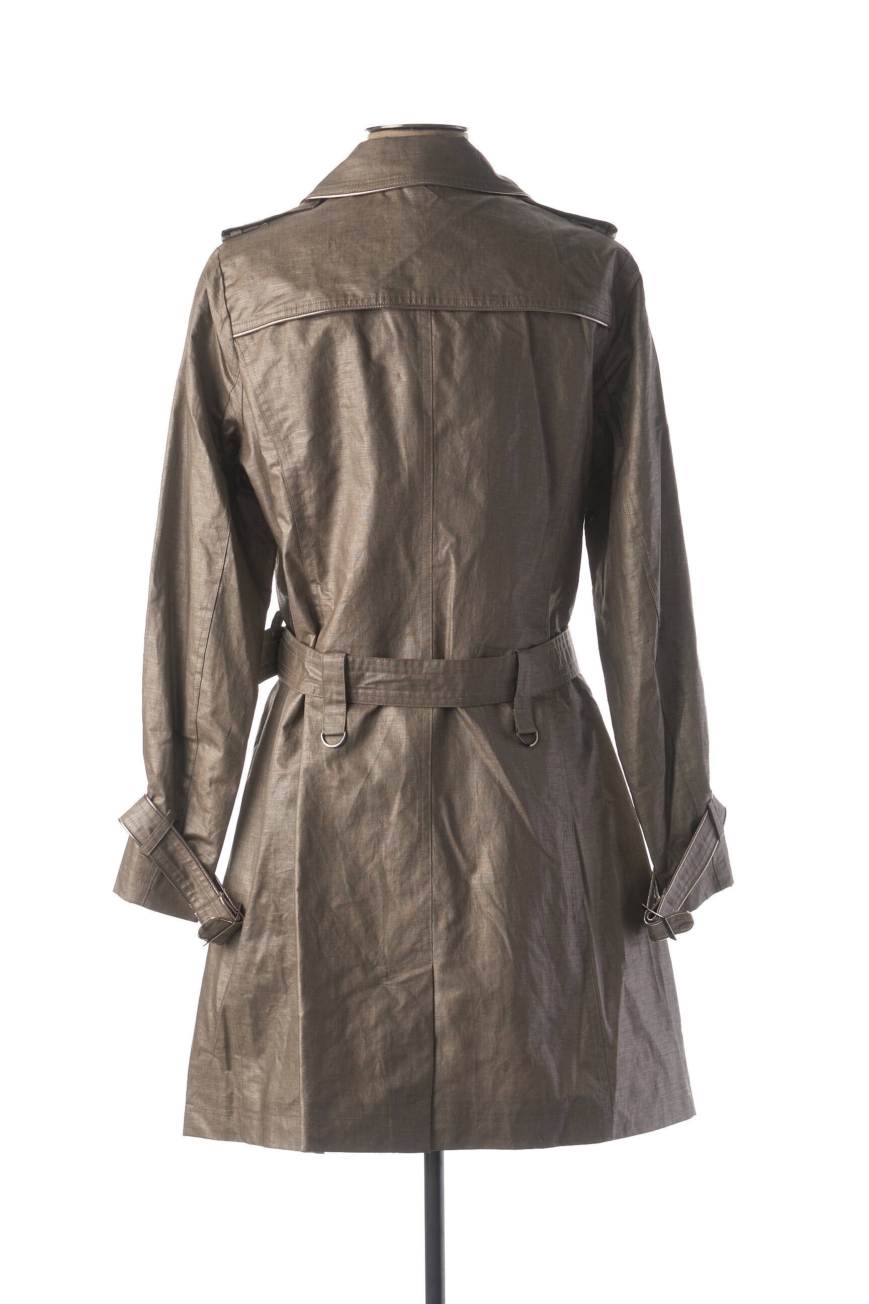 Fred Sabatier Impermeables Trenchs Femme couleur gris