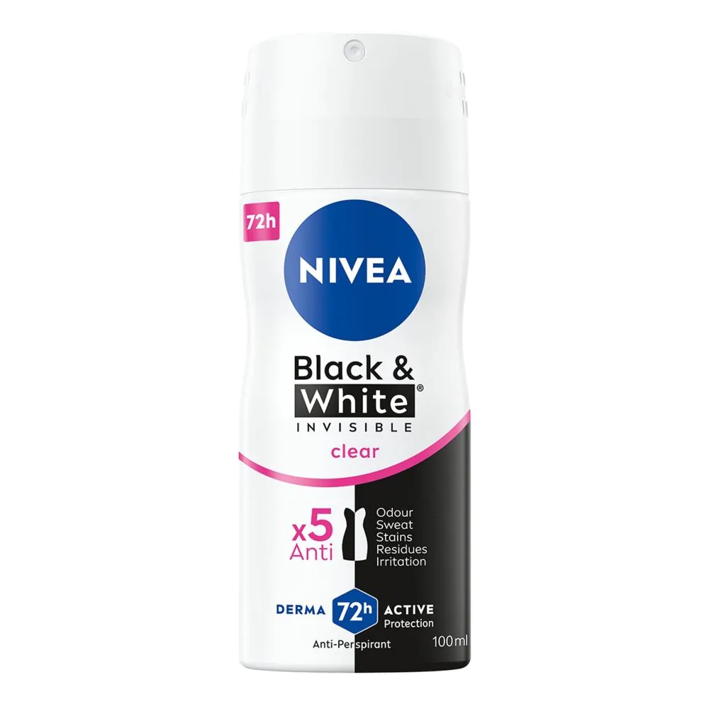 Nivea Deo Ap Spray Black&White Invisible Travel