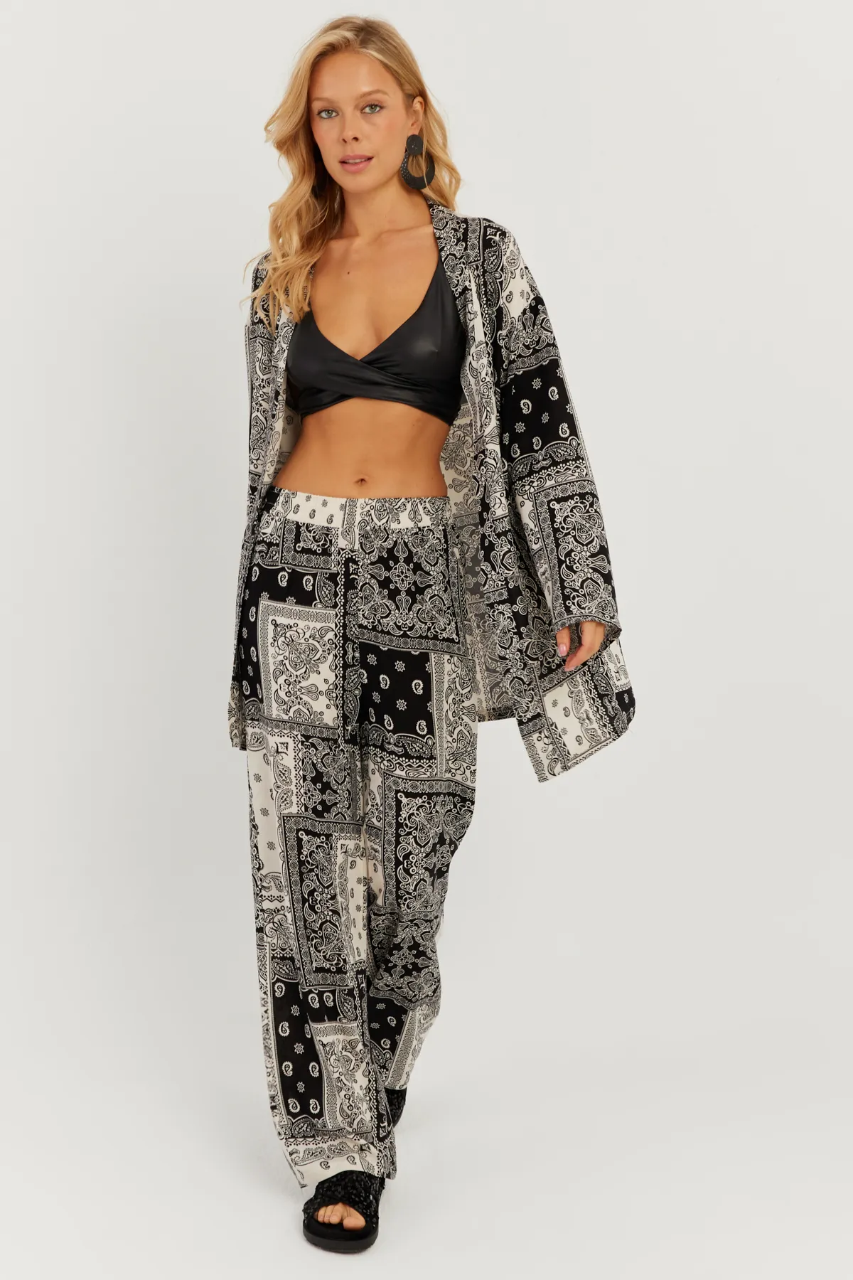 Cool & Sexy  Zweiteiler - Schwarz - Regular Fit