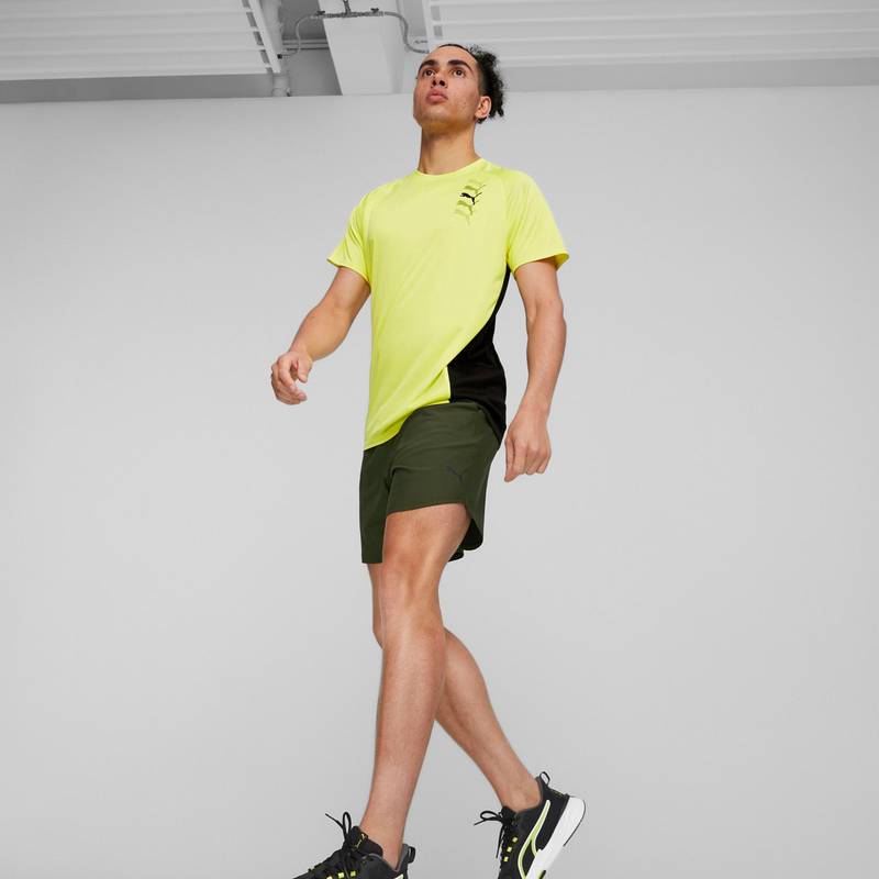 PUMA Fit Logo Graphic Funktionsshirt Herren