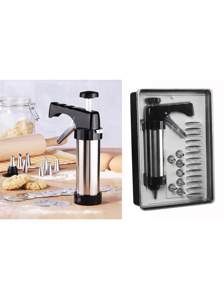 Chefware Gebäckpresse in Silber/ Schwarz günstig kaufen onesize