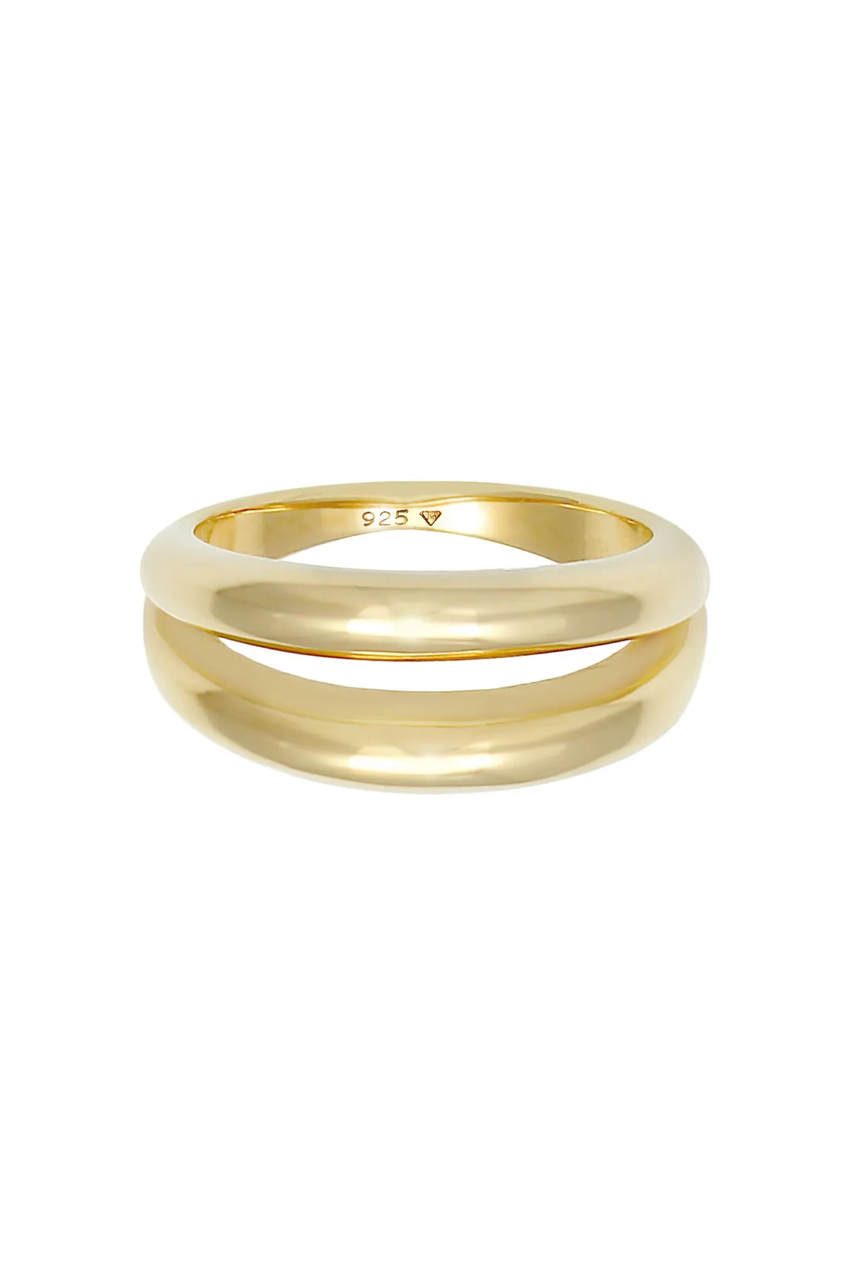 ELLI  Ring - Goldfarben - Ohne Stein