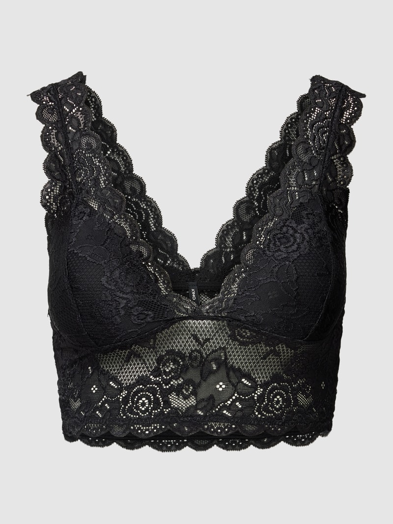 Bralette aus Spitze Modell 'CHLOE' in schwarz