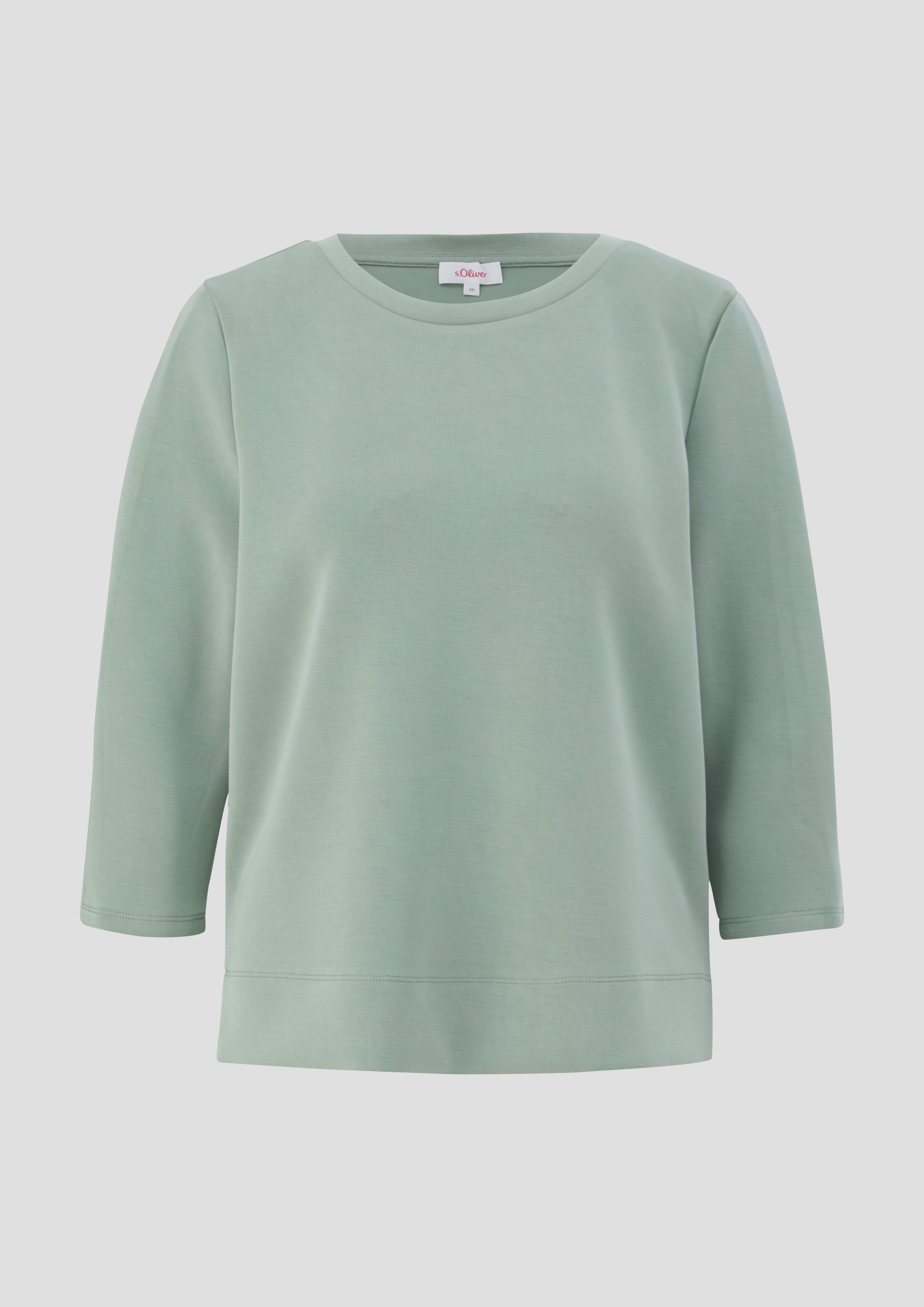 Scuba-Sweatshirt mit Falte  2136551-7210