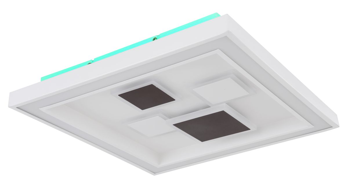 Globo 2-flg LED Deckenleuchte Nolo