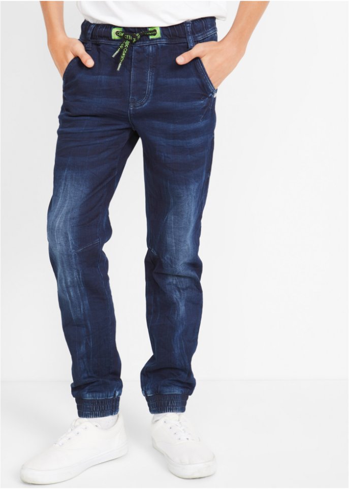 Jungen Sweatjeans, elastischer Bund, Slim Fit