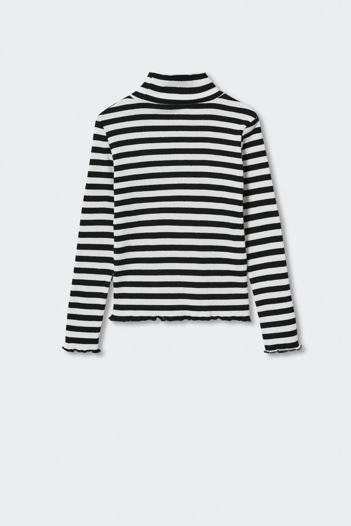 MANGO Kids  Schwarzes T-Shirt für Mädchen