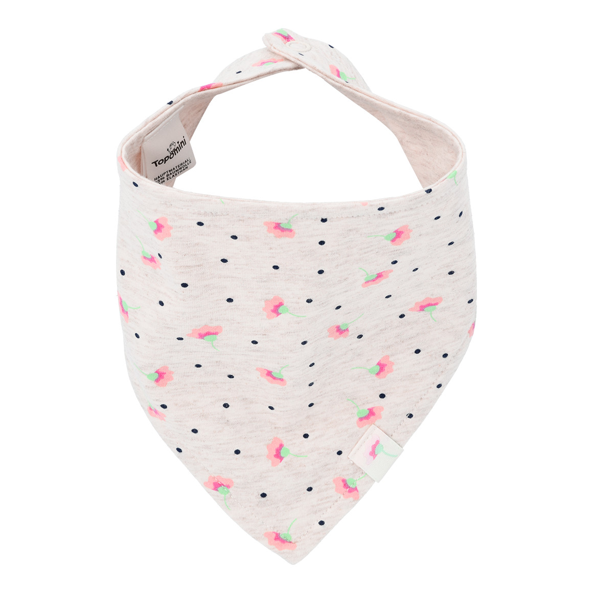 Baby Bandana mit Blümchen-Allover