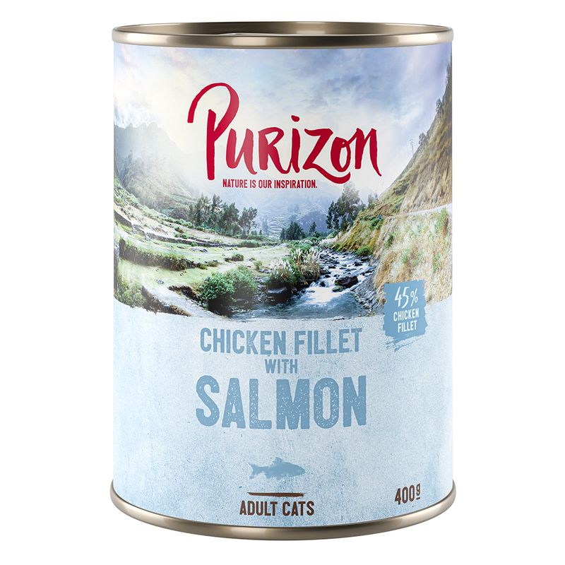 Sparpaket Purizon Adult 24 x 400 g - getreidefrei