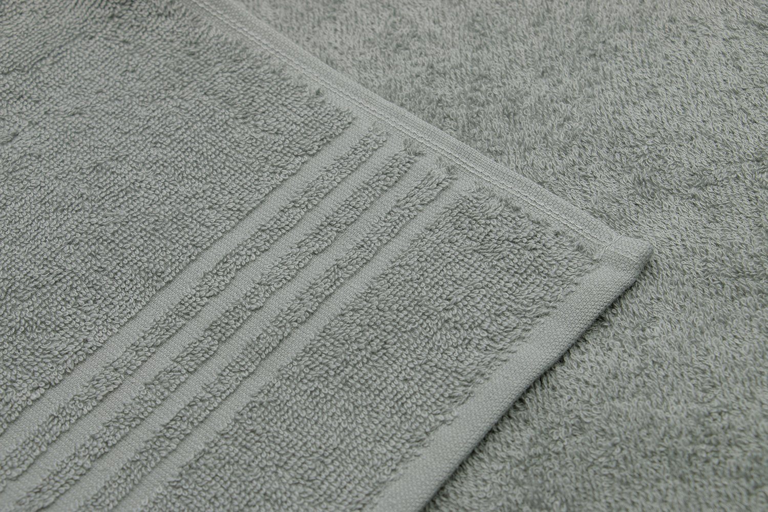 ZOLLNER Gästehandtücher, Walkfrottier (6-St), 40 x 60 cm, 100% Baumwolle, vom Hotelwäschespezialisten