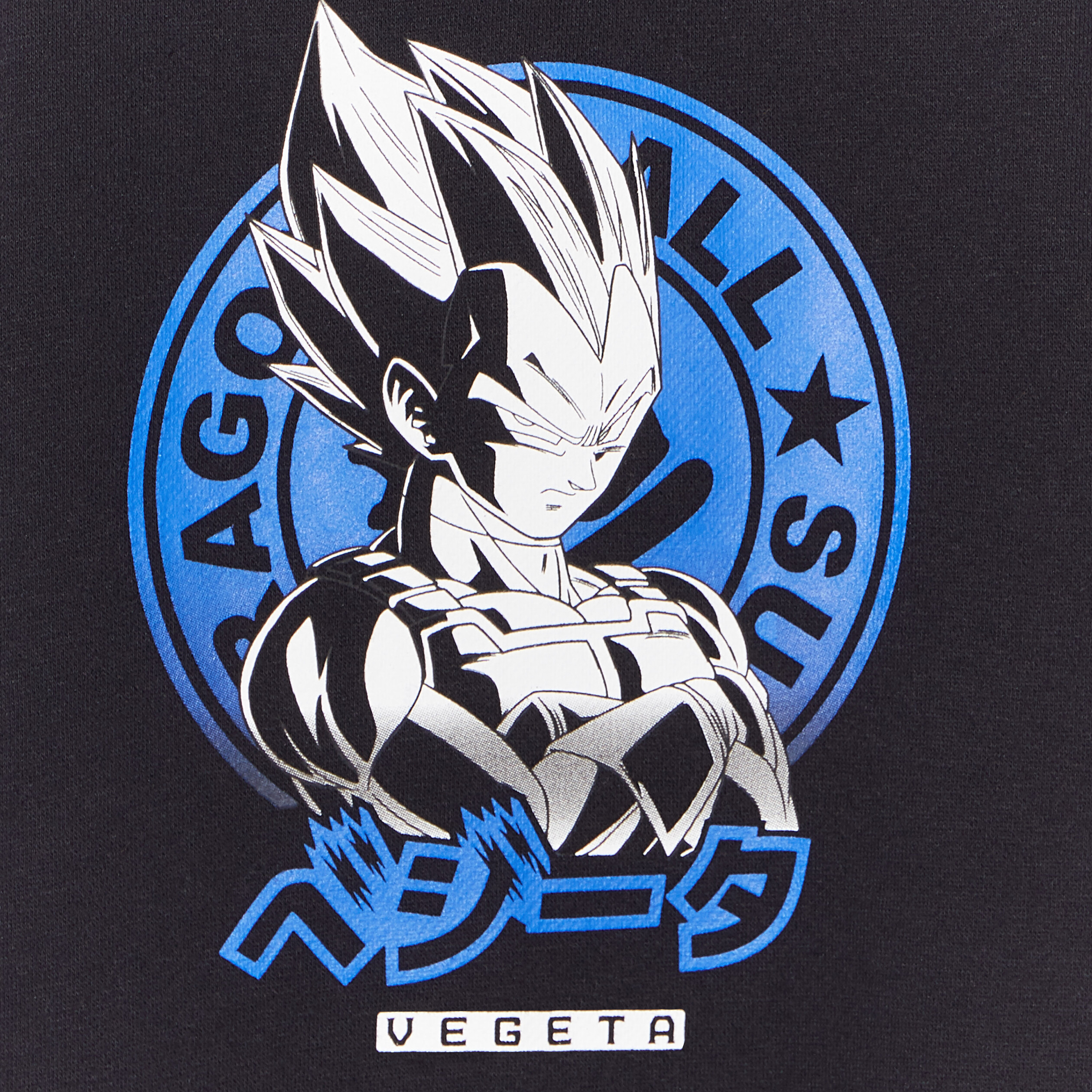 Sweat à capuche hoodie Dragon Ball Z noir garçon | La Halle