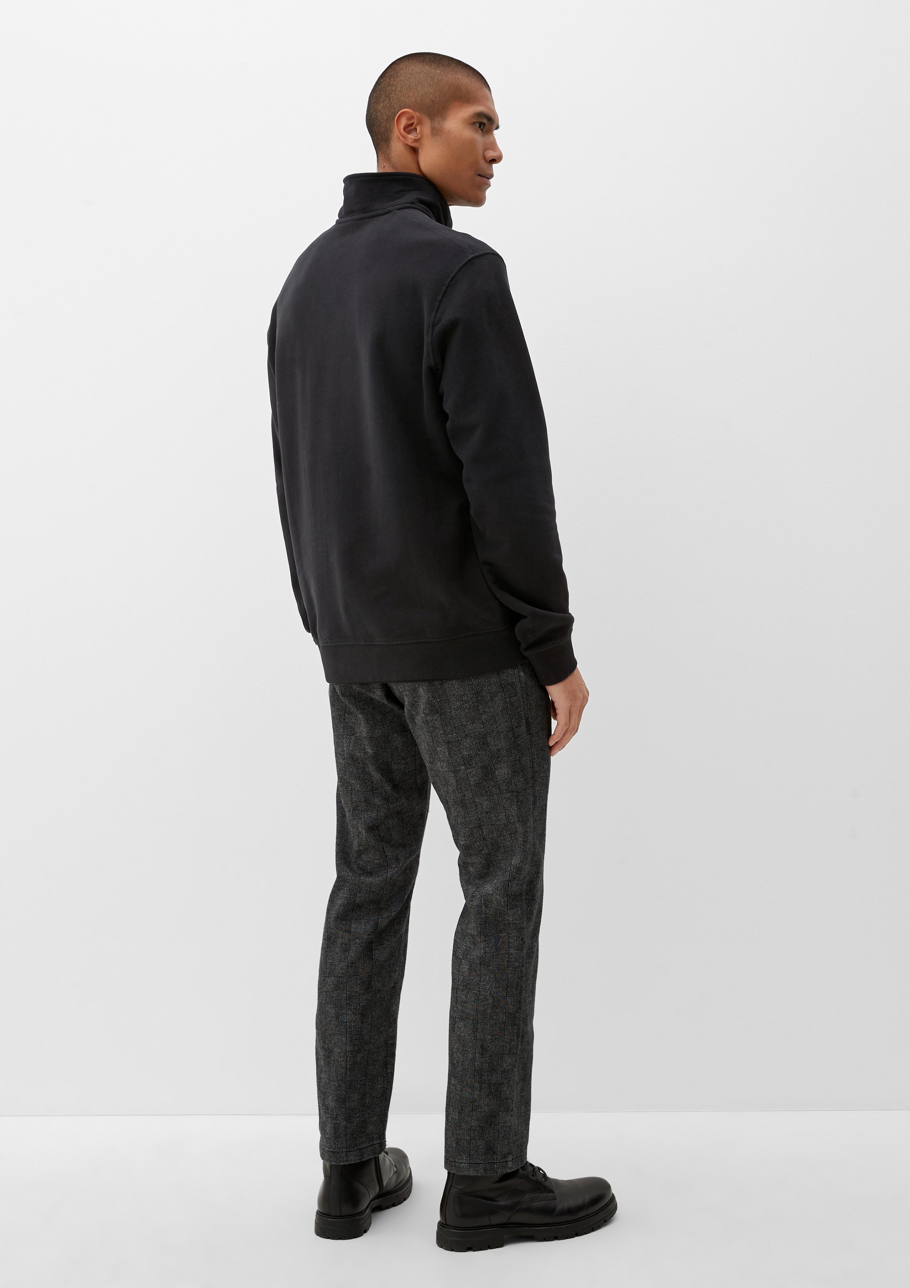 Sweatshirt im Troyer-Look  2121130-9999