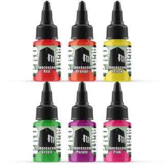 Pro Acryl - Fluorescents Set (6x 22ml)