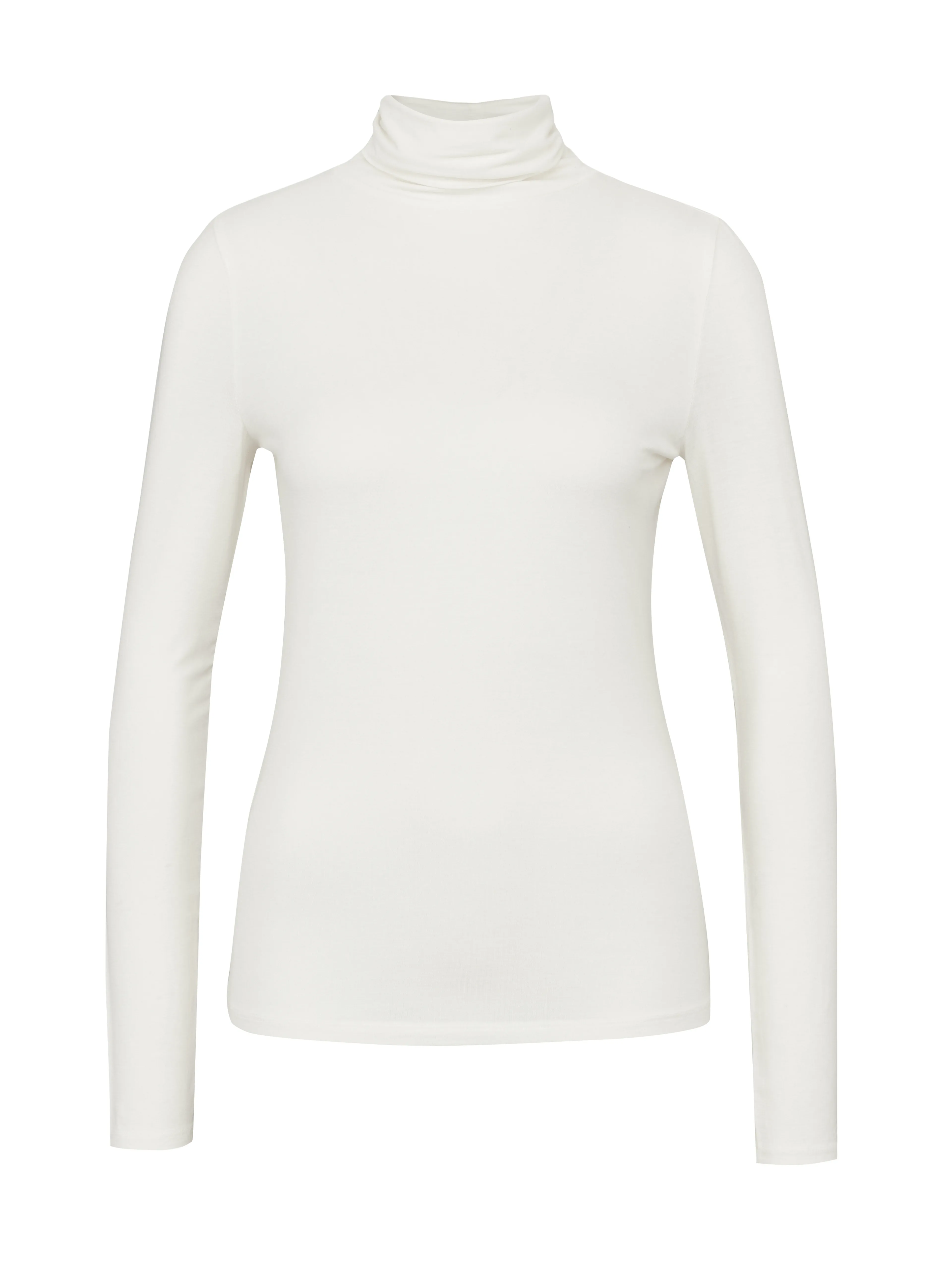 Cremefarbenes Damen-Langarm-T-Shirt ORSAY