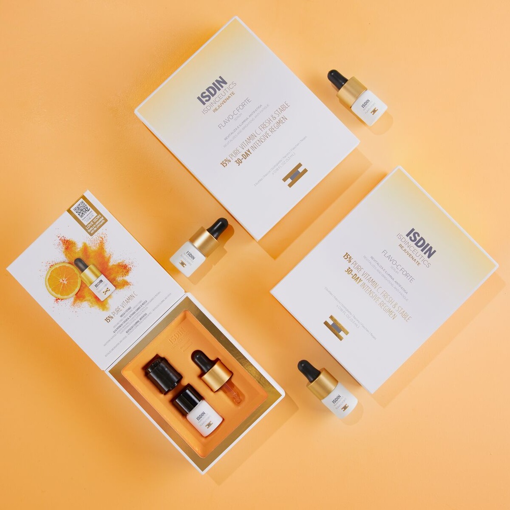 isdin Flavo-C Forte Sérum antioxydant à la Vitamine C