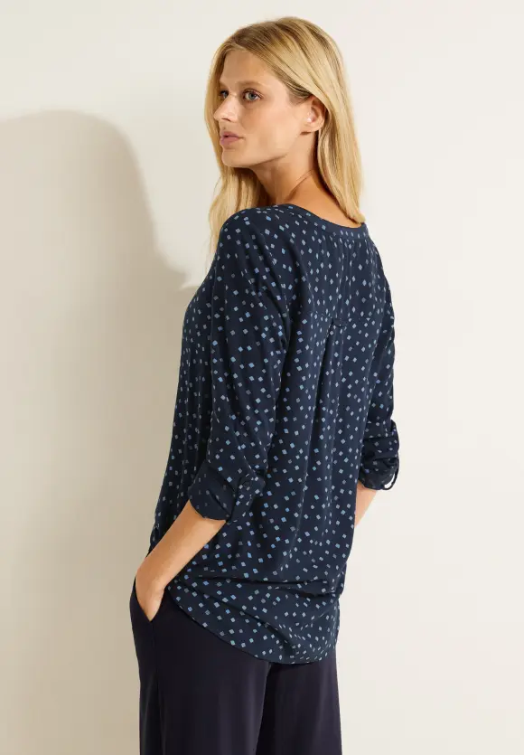 CECIL Bluse mit Punktemuster