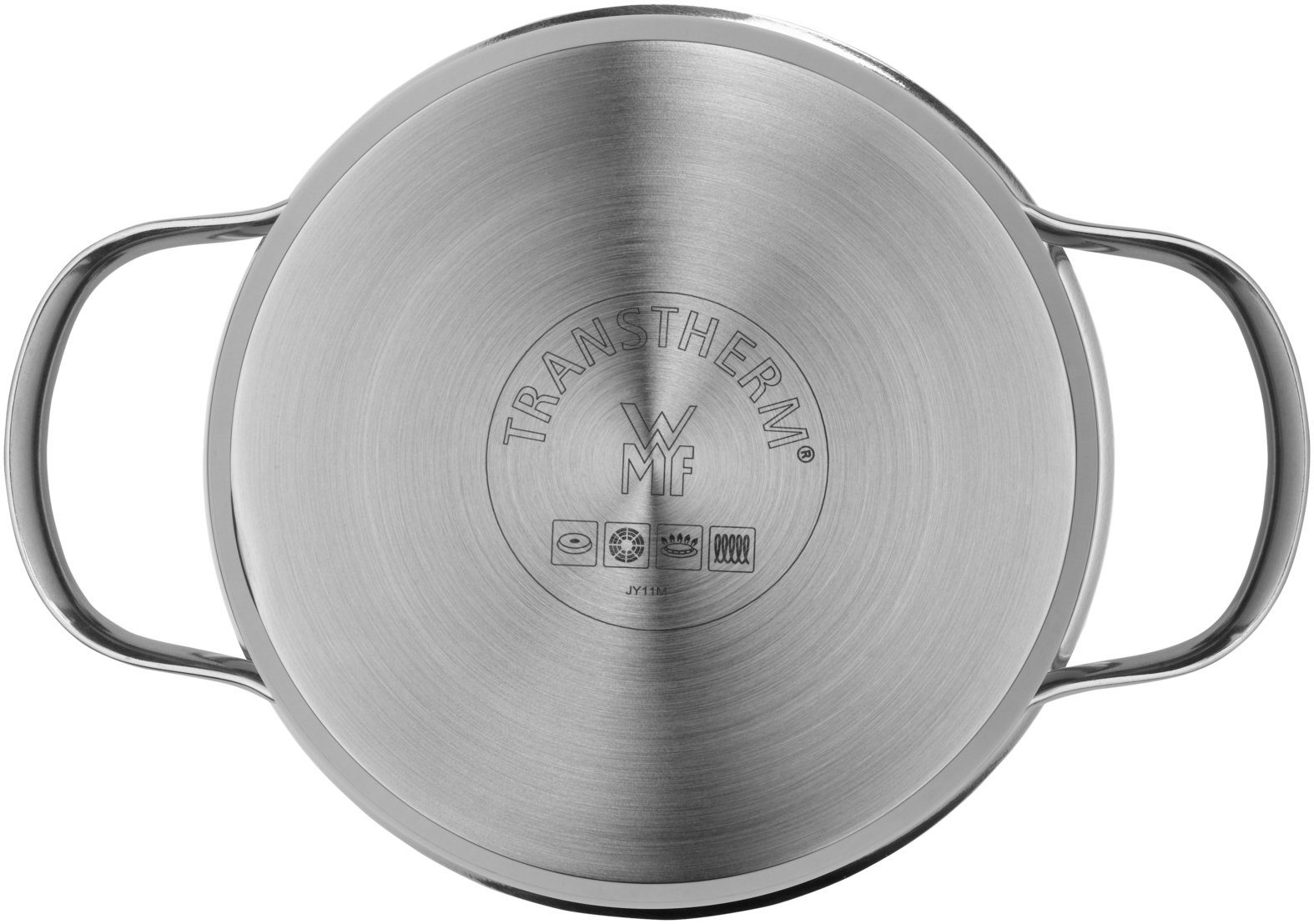 WMF Fleischtopf Aparto, Cromargan® Edelstahl rostfrei 18/10 (kleiner Topf 16 cm), poliert, unbeschichtet, induktionsgeeignet