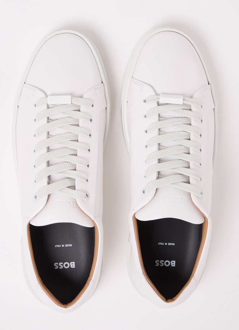 Skórzane trampki Gary marki Hugo Boss