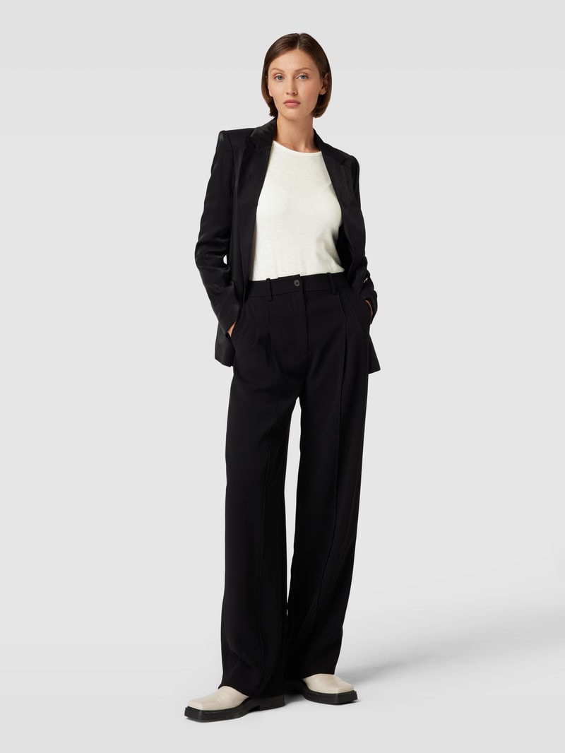 Longsleeve mit U-Boot-Ausschnitt in offwhite