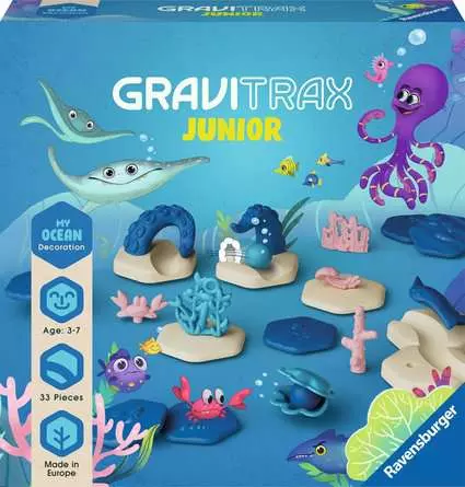 GraviTrax Junior Extension Ocean - Kugelbahn-Erweiterung für Kinder ab 3 Jahren