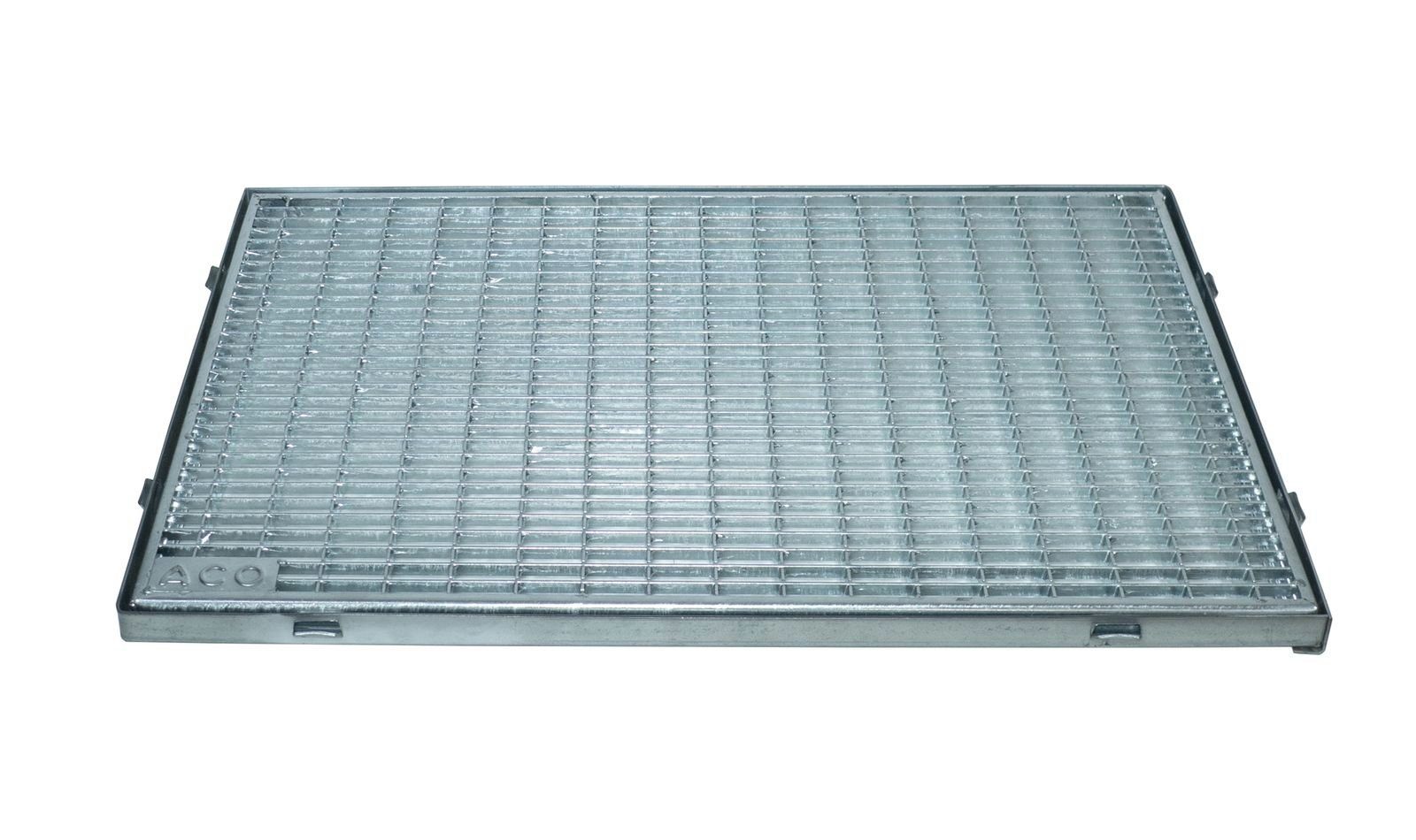 Fußmatte ACO Schuhabstreifer Gitterrost mit Zarge MW 30/10 Eingangsrost Normrost Abstreifer Rost, ACO Severin Ahlmann GmbH & Co. KG, rechteckig, Höhe: 23 mm, robust, begehbar und befahrbar