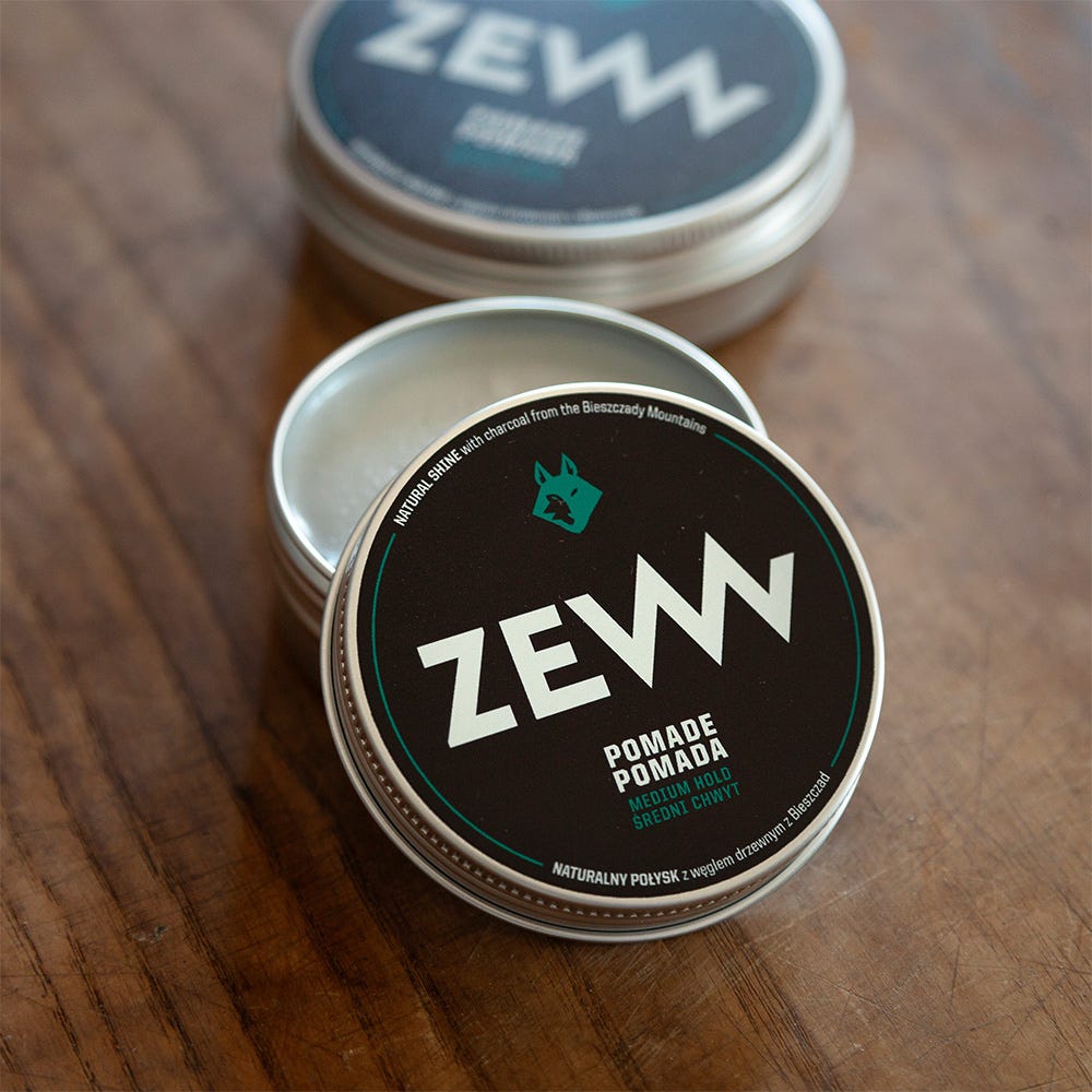 ZEW for Men Charcoal Mirace Pomade 50 ml