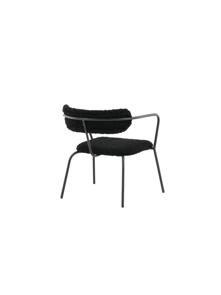 ebuy24 Sessel Fluffy Schwarz 68 x 66 cm günstig kaufen onesize
