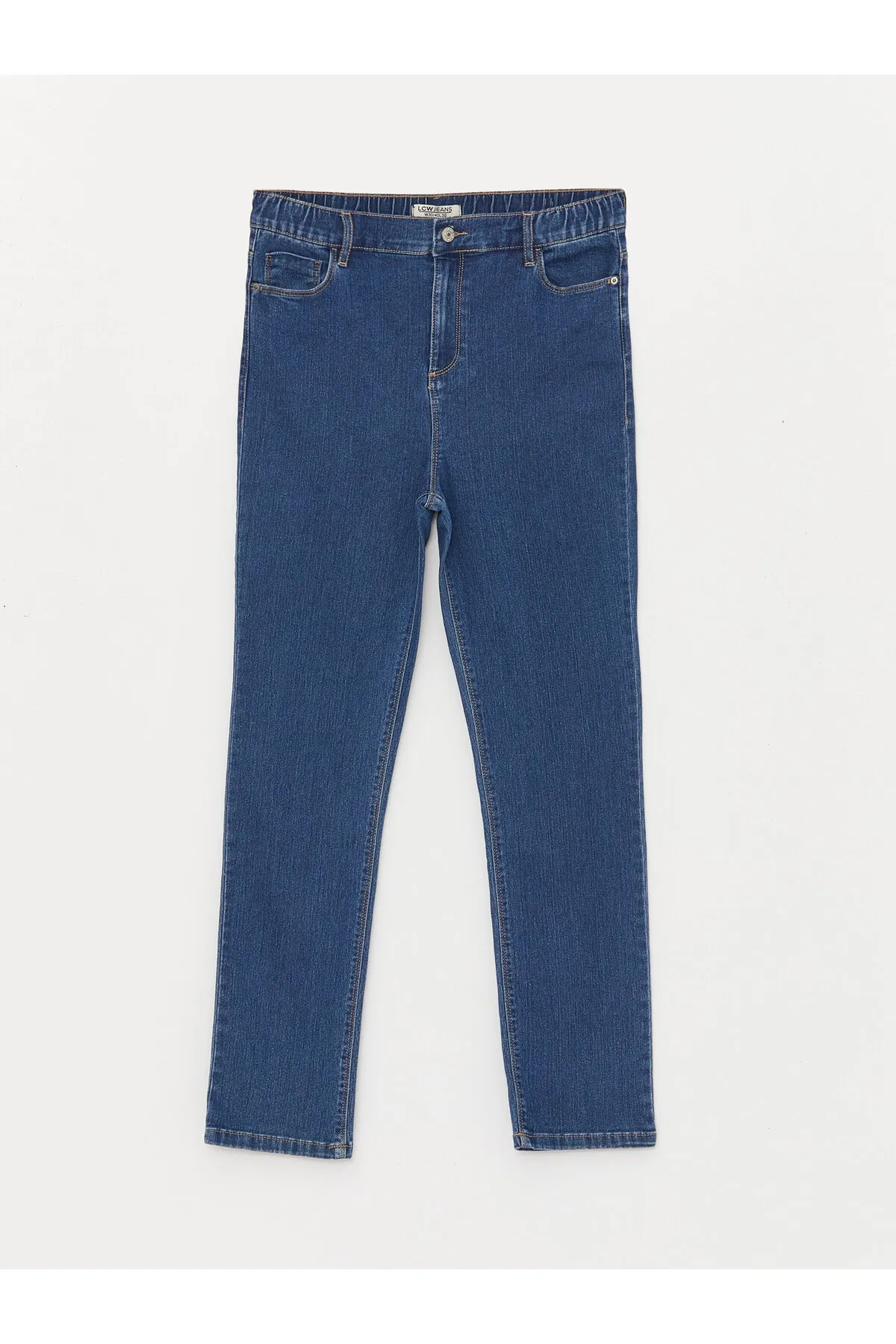 LC Waikiki  Slim Fit Damen-Jeanshose mit elastischem Bund