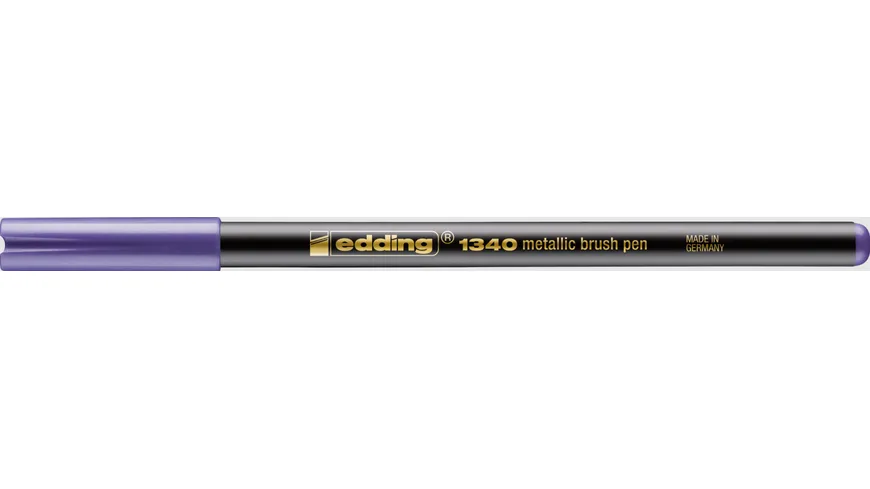 edding 1340 metallic Pinselstift violett-metallic