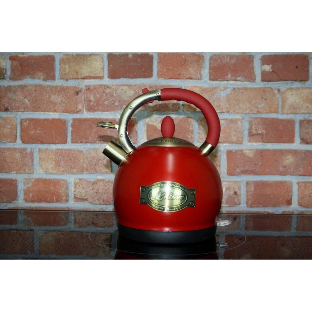 Kaiser Küchengeräte Induktions-Kochfeld, Flex Retro Induktionskochfeld 60 cm + Retro Wasserkocher