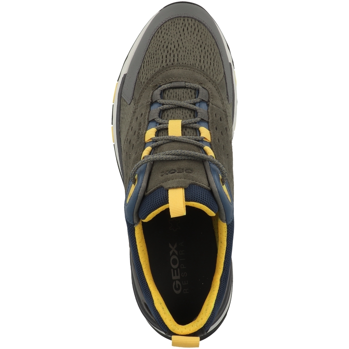 Geox U Sterrata A Sneaker low gruen