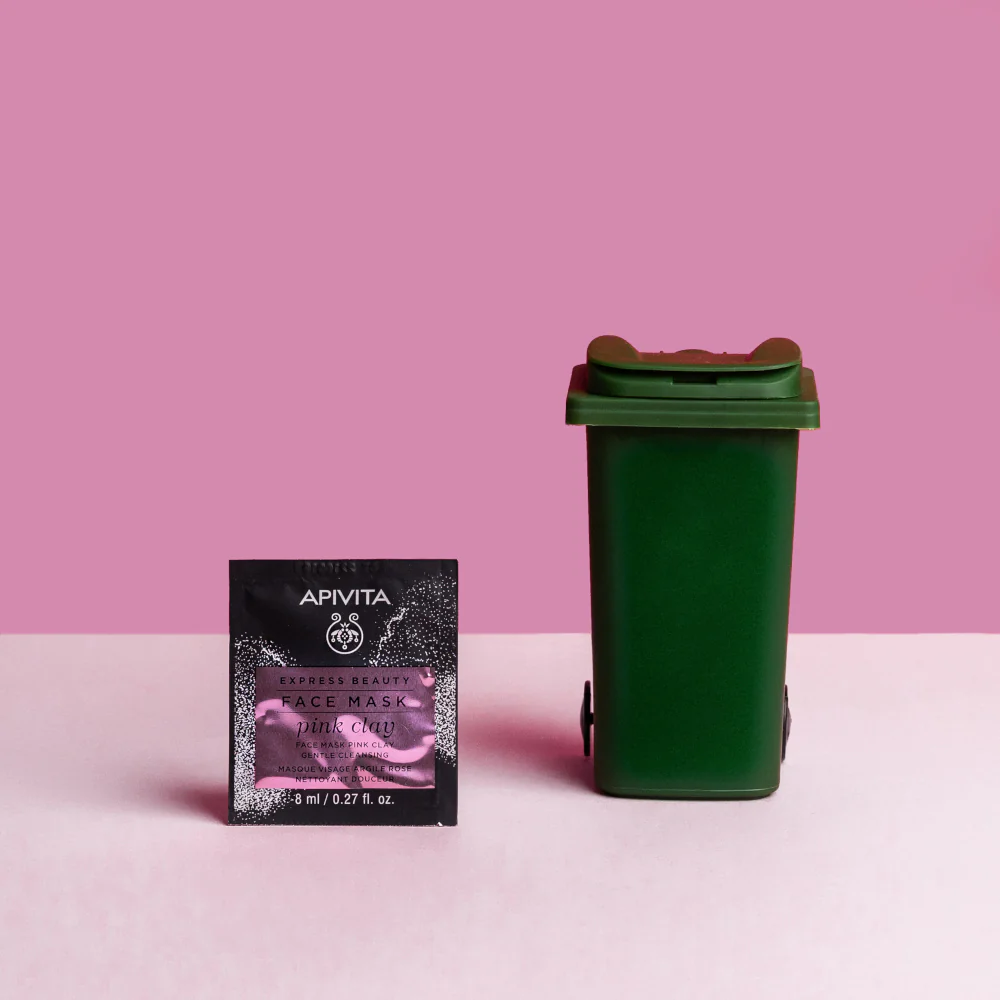 Express Beauty - Απαλή Μάσκα Προσώπου Καθαρισμού με Ροζ Άργιλο - Μάσκα Προσώπου Καθαρισμού
